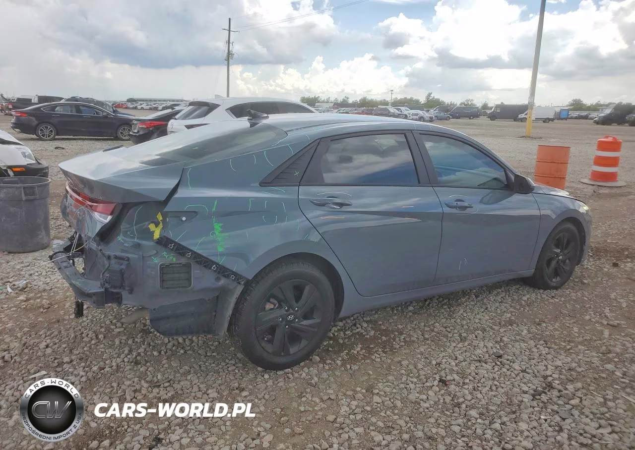 2023 Hyundai Elantra Sel VIN:KMHLM4AG7PU436380 - 3