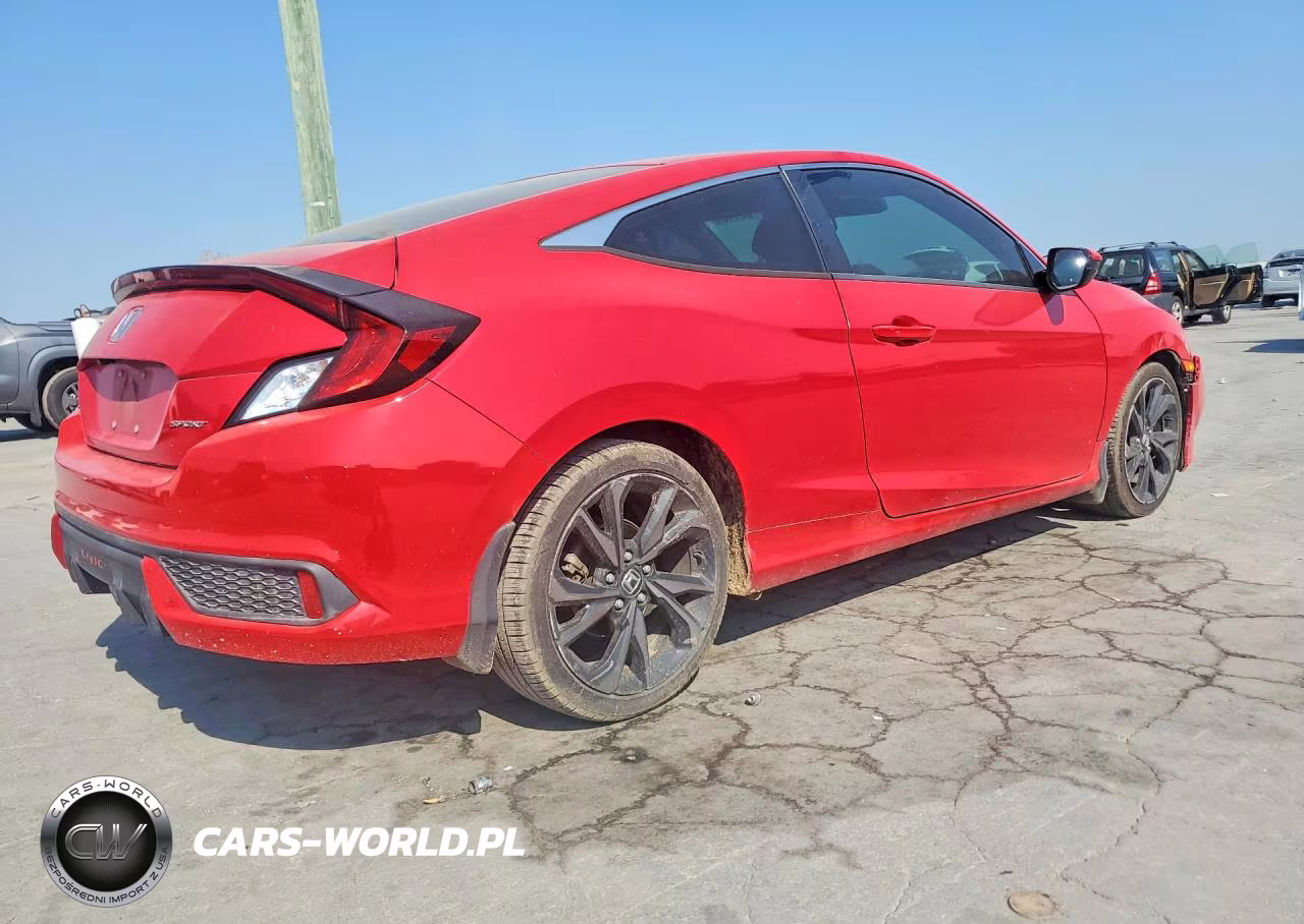 2019 Honda Civic Sport VIN:2HGFC4B86KH305417 - 3
