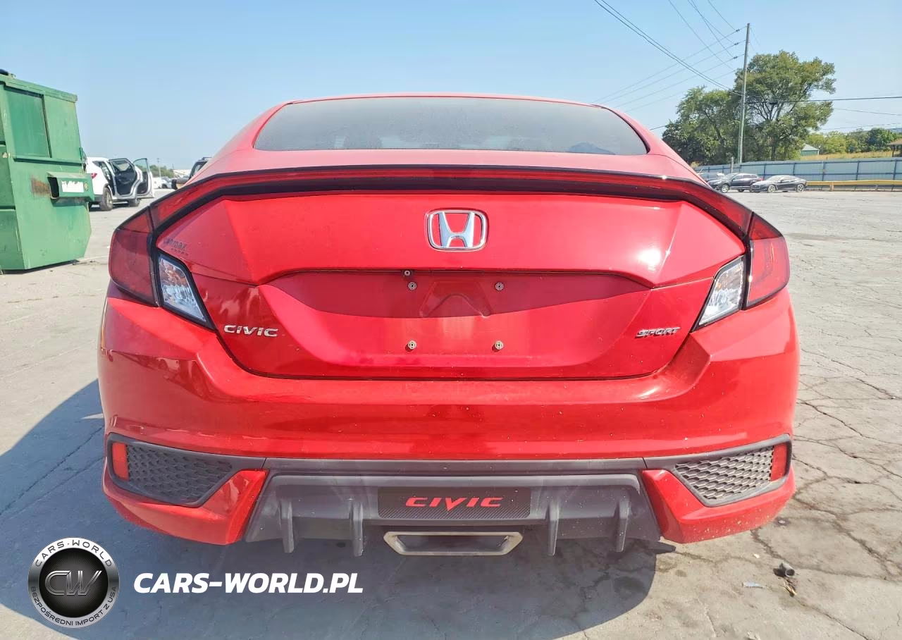 2019 Honda Civic Sport VIN:2HGFC4B86KH305417 - 6
