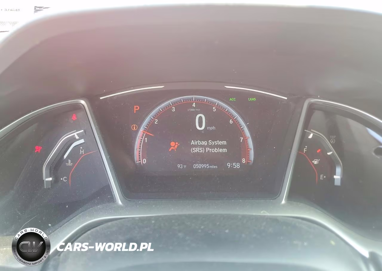 2019 Honda Civic Sport VIN:2HGFC4B86KH305417 - 9
