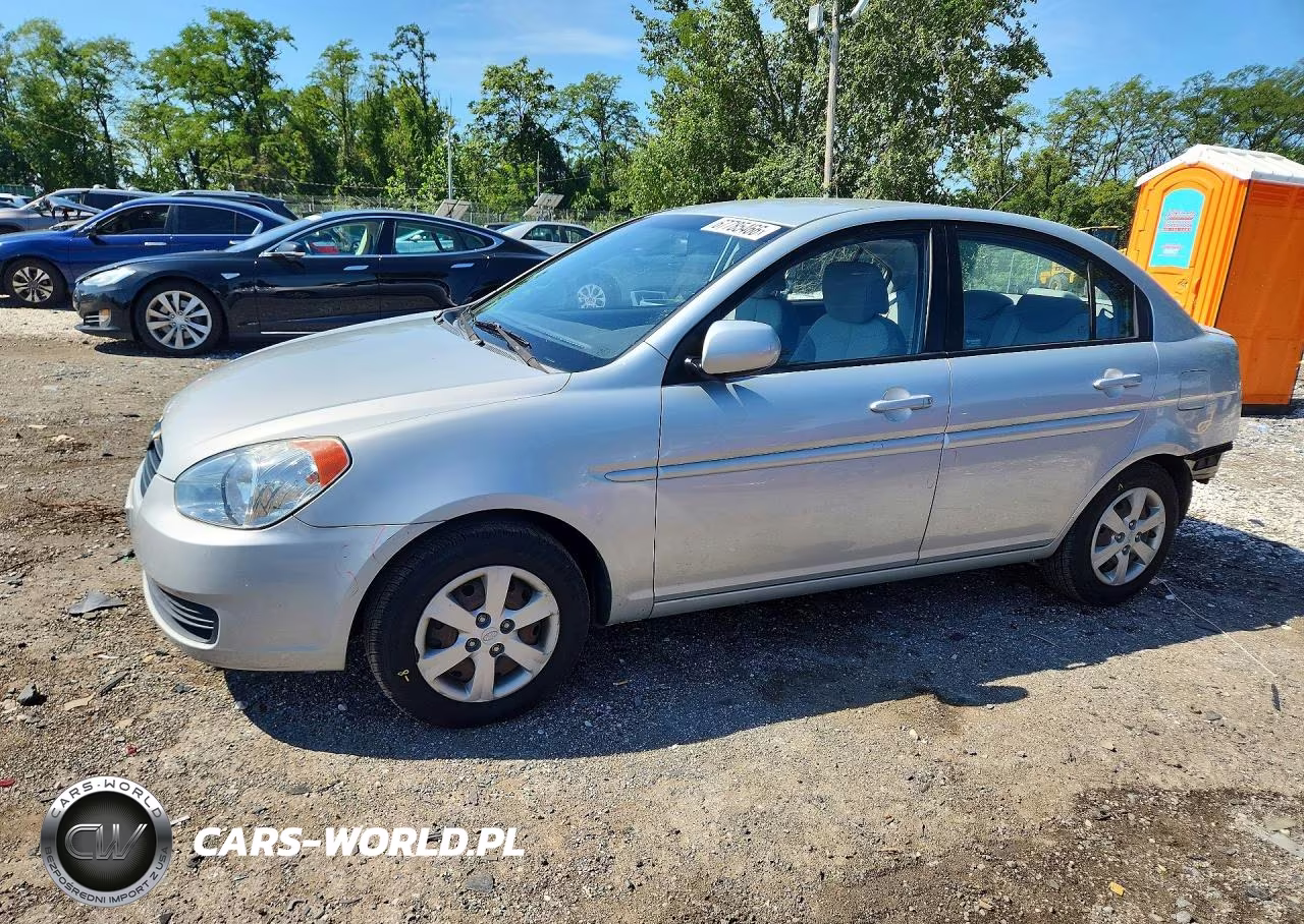 2010 Hyundai Accent Gls VIN:KMHCN4AC9AU457801 - 1