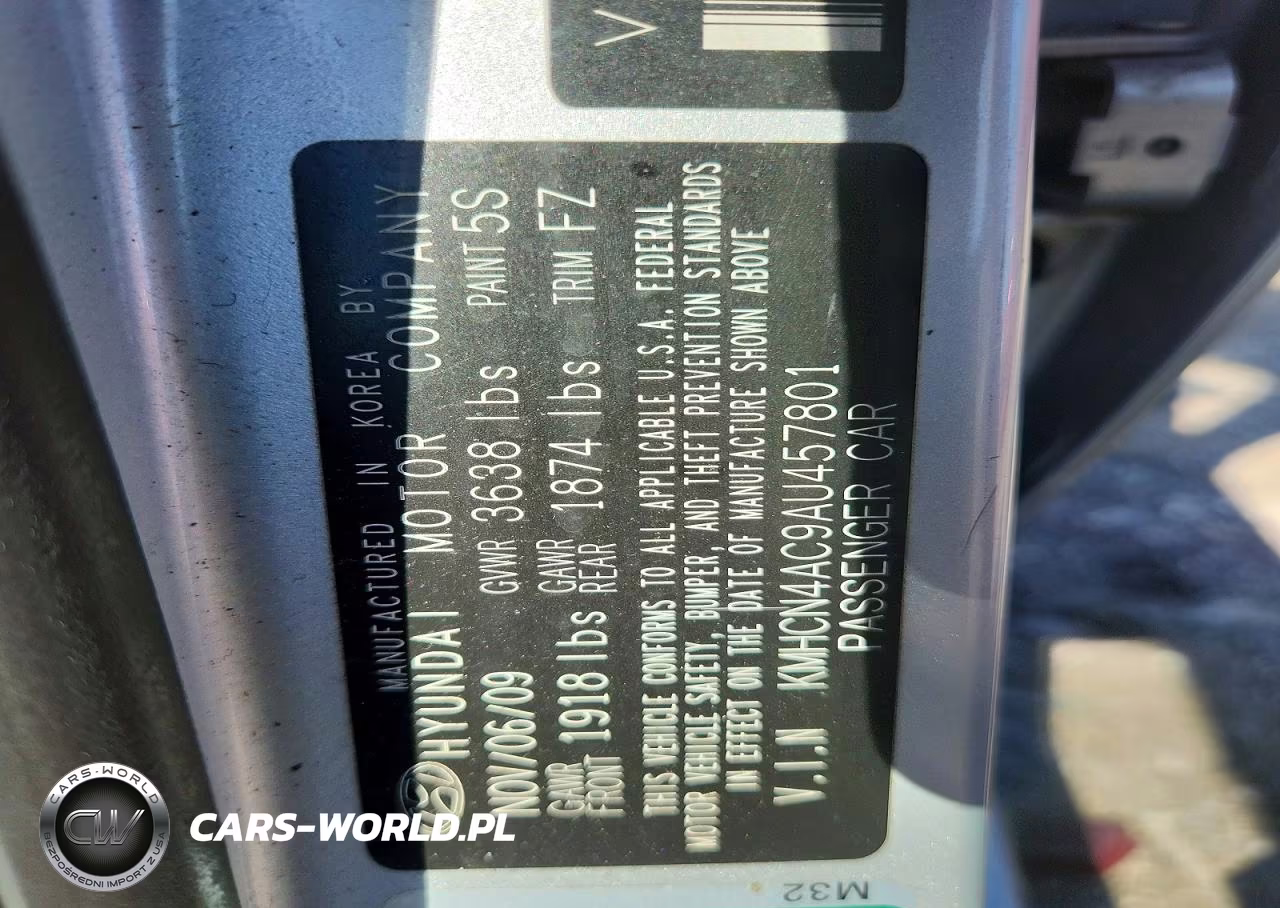 2010 Hyundai Accent Gls VIN:KMHCN4AC9AU457801 - 13