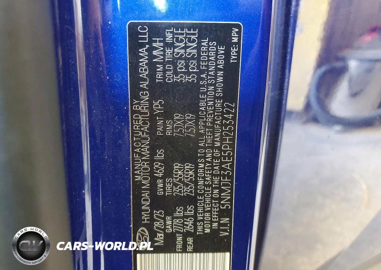 2023 Hyundai Tucson Sel VIN:5NMJF3AE5PH253422 - 14