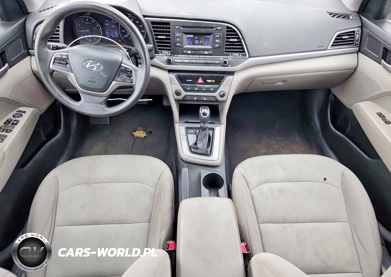 2017 Hyundai Elantra Se VIN:5NPD74LF6HH166591 - 8