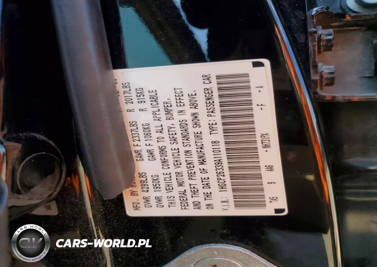 2009 Honda Accord Lx VIN:1HGCP26339A110118 - 12