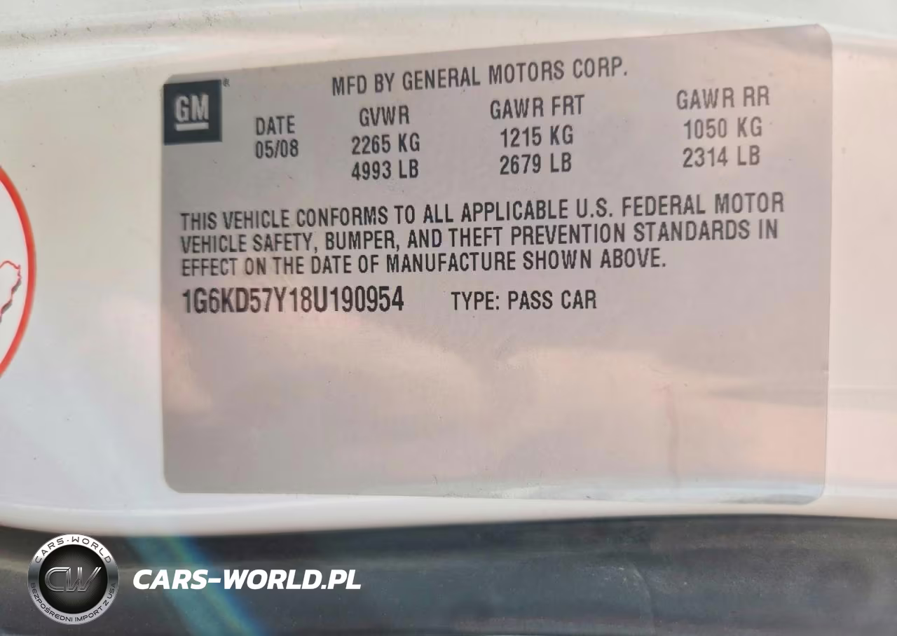 2008 Cadillac Dts VIN:1G6KD57Y18U190954 - 13