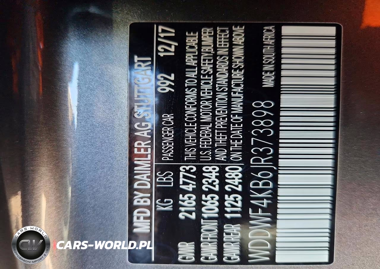 2018 Mercedes-Benz C 300 4Matic VIN:WDDWF4KB6JR373898 - 12