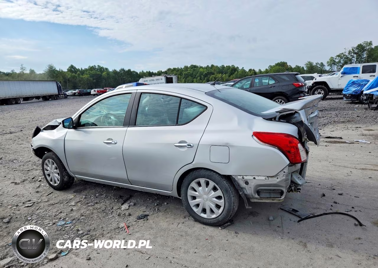 2019 Nissan Versa Sv VIN:3N1CN7AP1KL844348 - 2