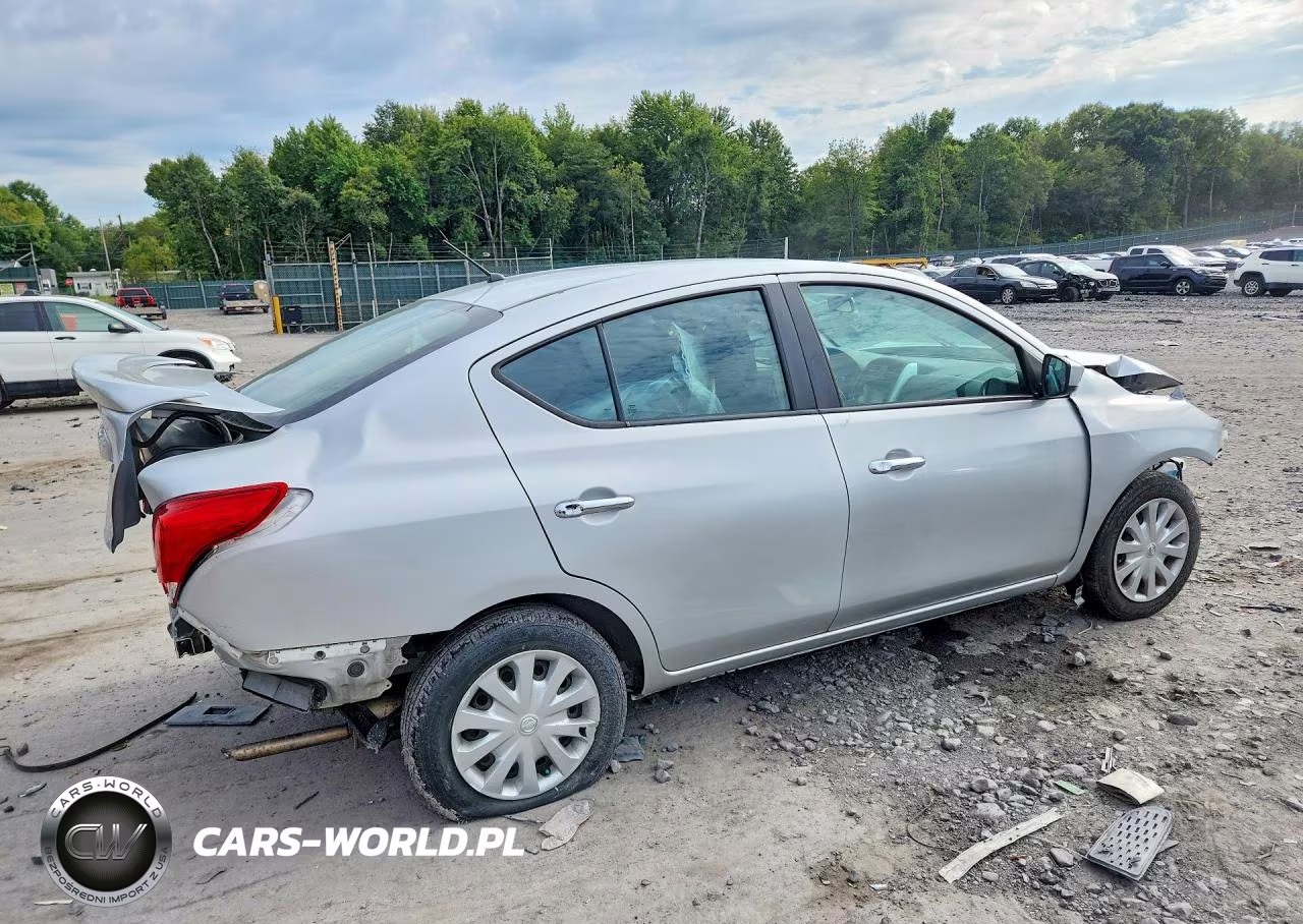 2019 Nissan Versa Sv VIN:3N1CN7AP1KL844348 - 3