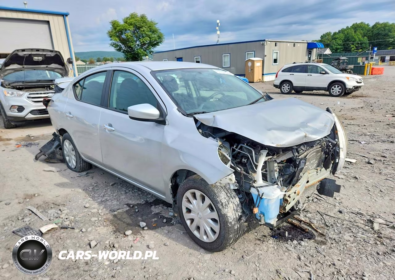 2019 Nissan Versa Sv VIN:3N1CN7AP1KL844348 - 4