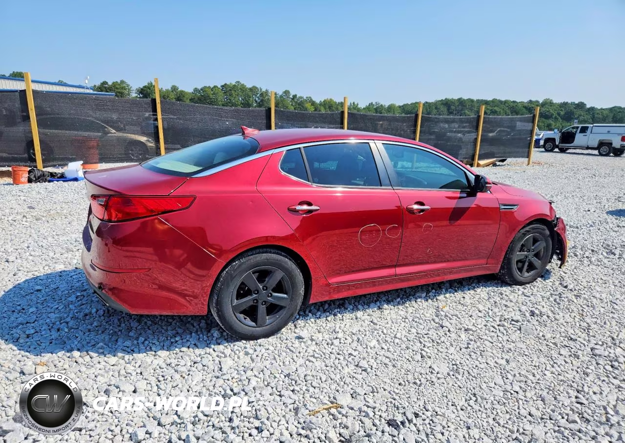2015 Kia Optima Lx VIN:5XXGM4A75FG486401 - 3