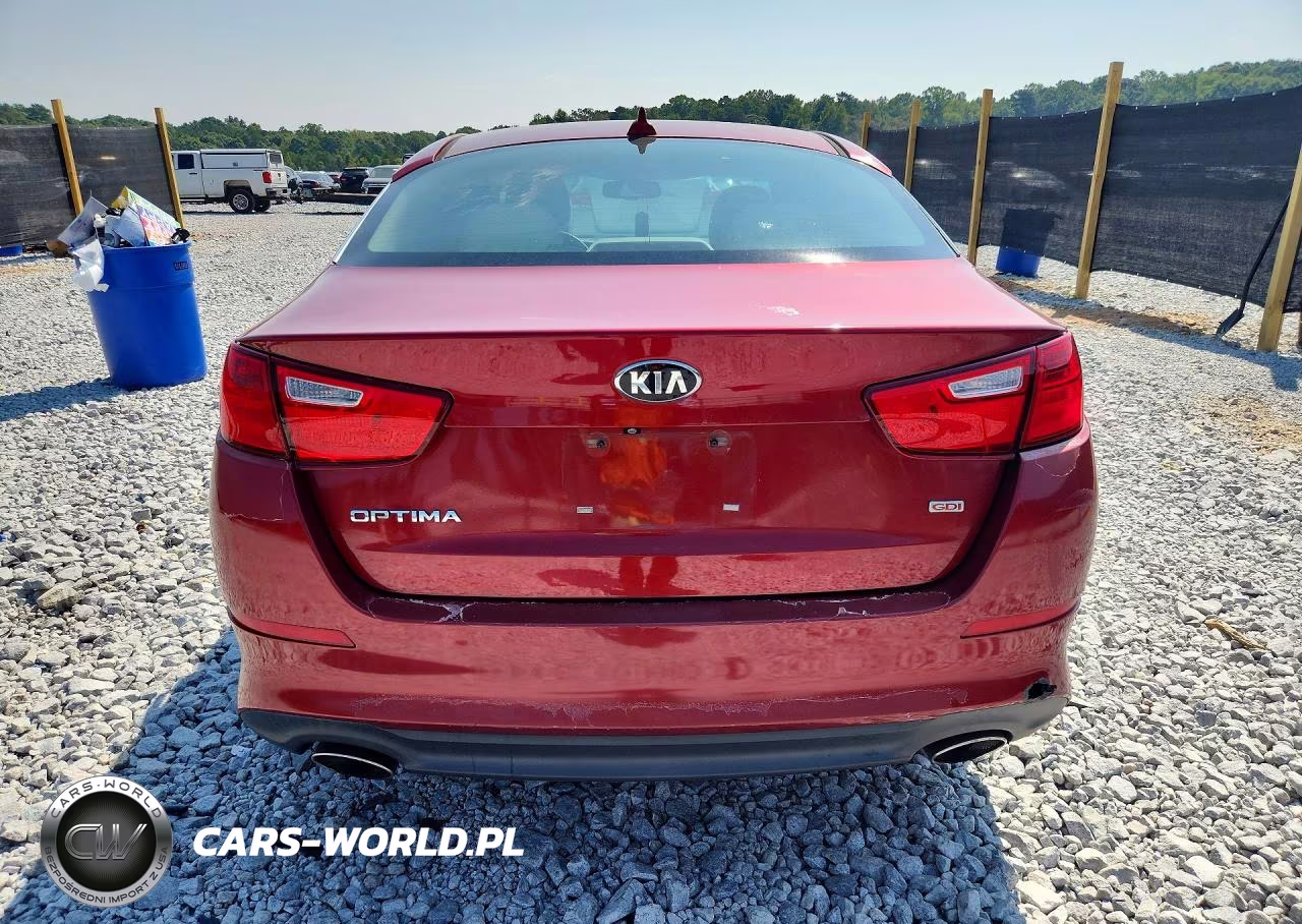 2015 Kia Optima Lx VIN:5XXGM4A75FG486401 - 6