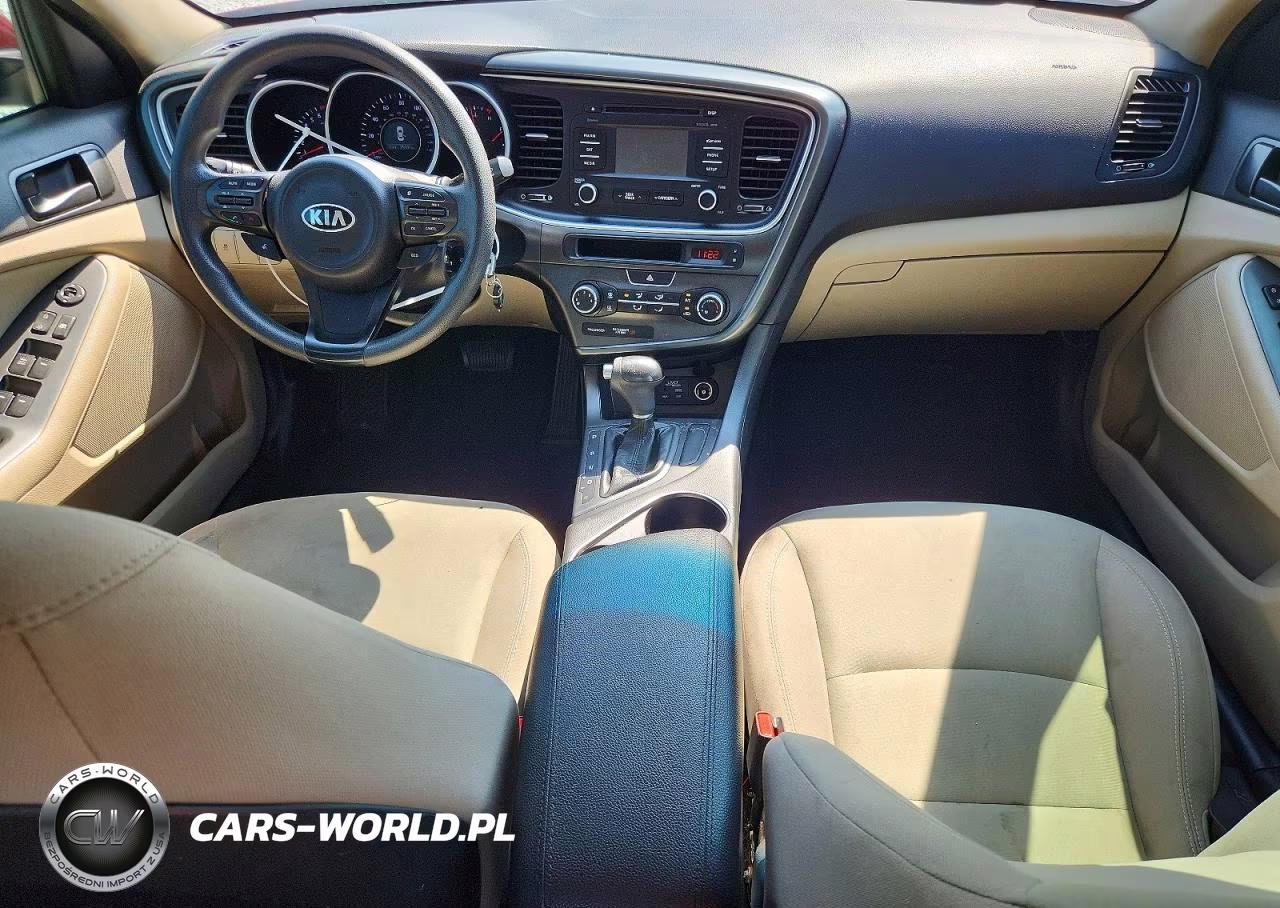 2015 Kia Optima Lx VIN:5XXGM4A75FG486401 - 8