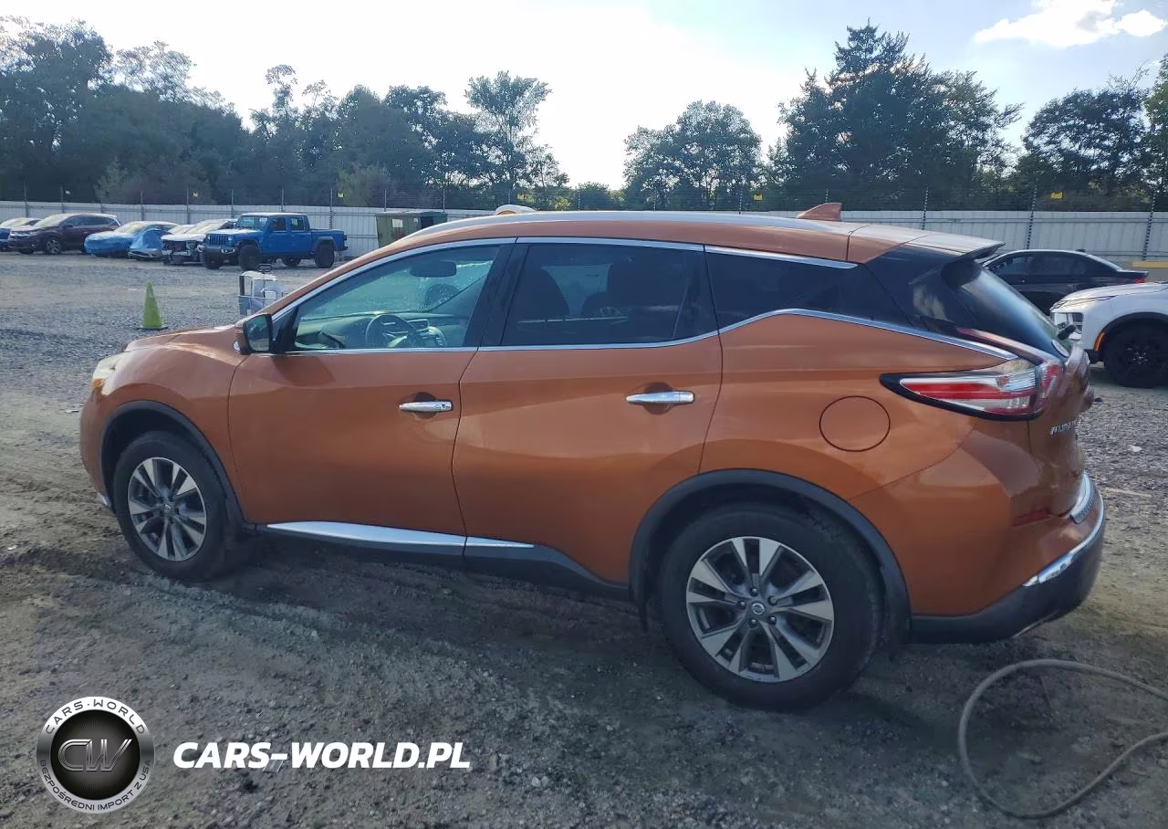 2017 Nissan Murano Sl VIN:5N1AZ2MG4HN106152 - 2