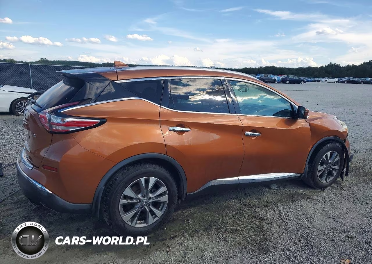2017 Nissan Murano Sl VIN:5N1AZ2MG4HN106152 - 3