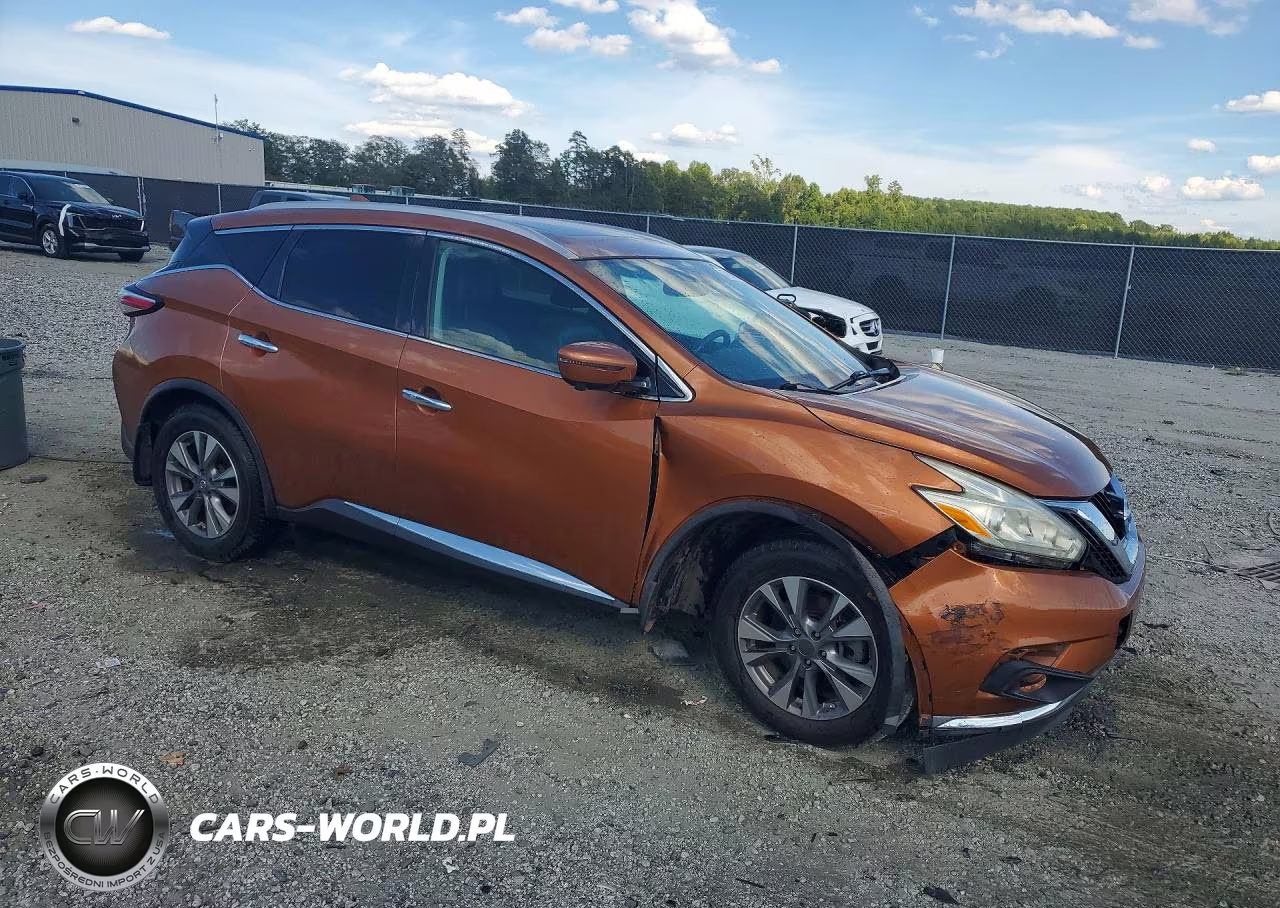 2017 Nissan Murano Sl VIN:5N1AZ2MG4HN106152 - 4