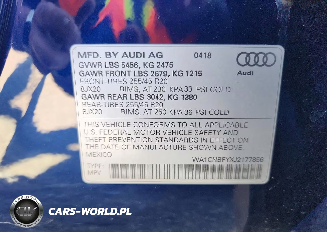 2018 Audi Q5 Prestige VIN:WA1CNBFYXJ2177856 - 13