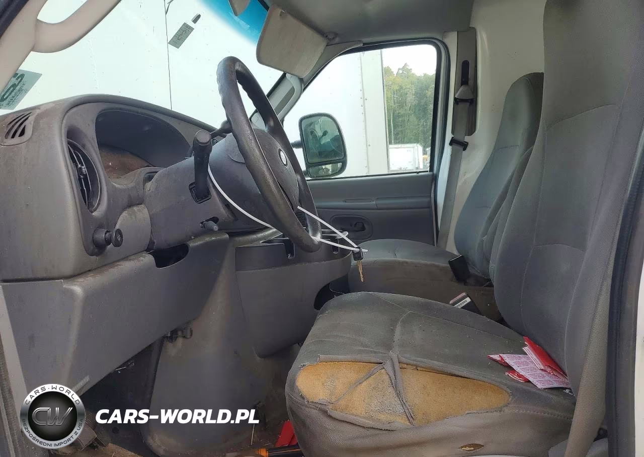 2007 Ford E350 Delivery Truck VIN:1FDWE35L57DA78689 - 7