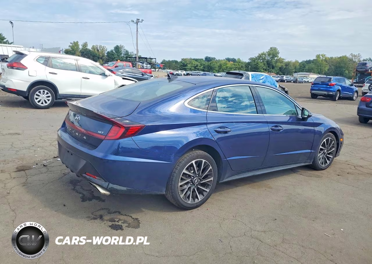 2020 Hyundai Sonata Sel Plus VIN:5NPEJ4J20LH040516 - 3