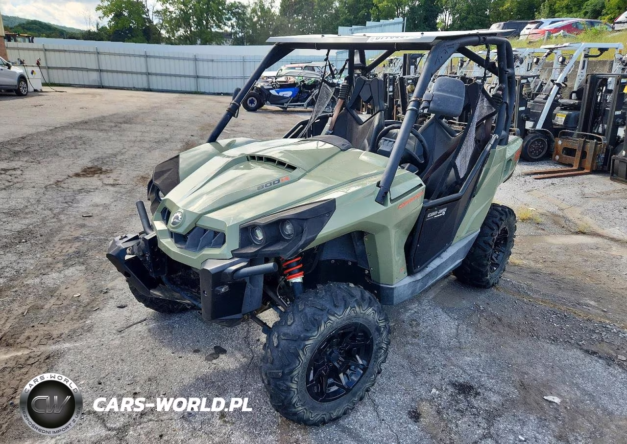 2019 CAN-AM COMMANDER 800R VIN:3JBKGAN20KJ001075 - 2