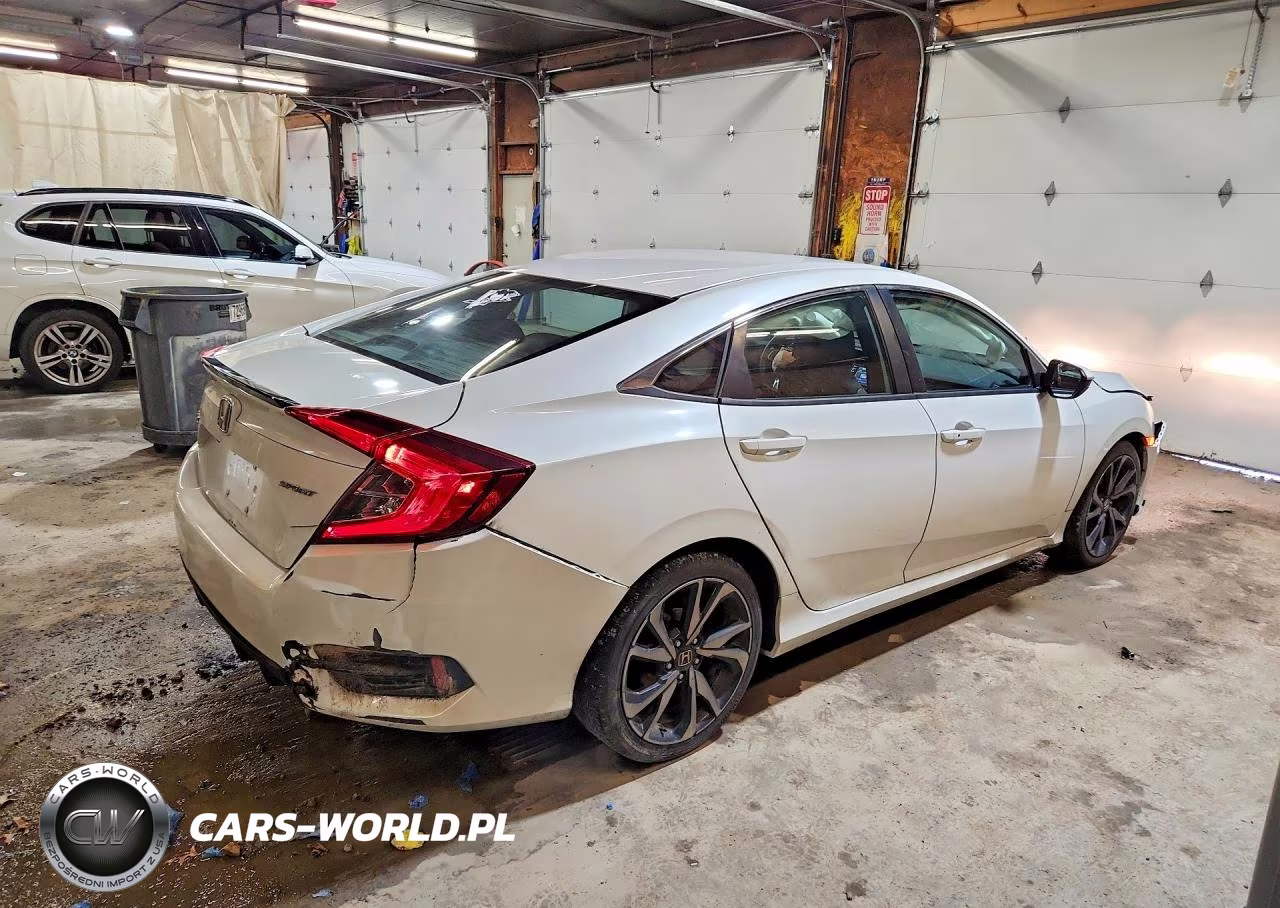 2021 Honda Civic Sport VIN:2HGFC2F80MH554877 - 3