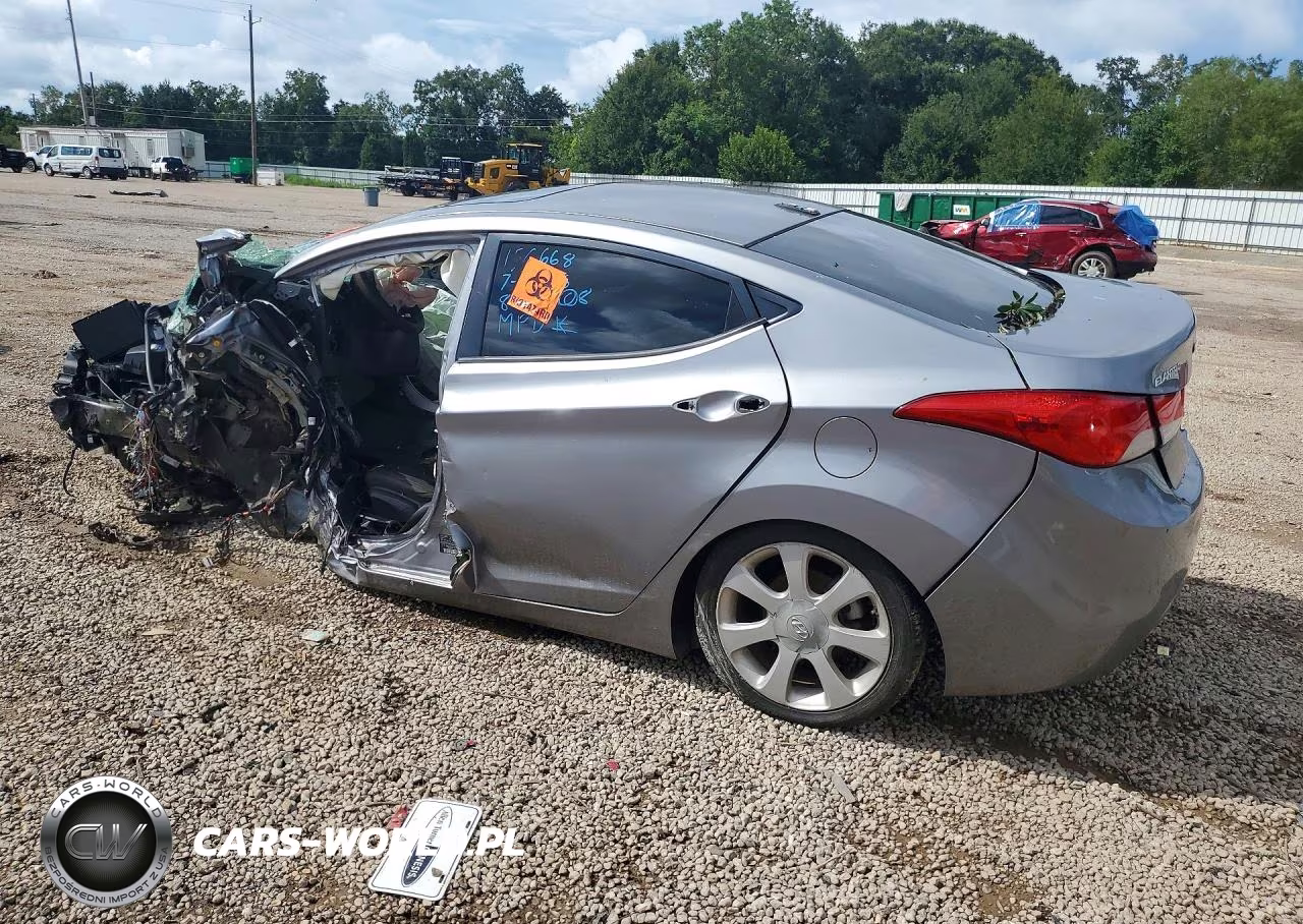 2011 Hyundai Elantra Limited VIN:KMHDH4AE5BU084402 - 2