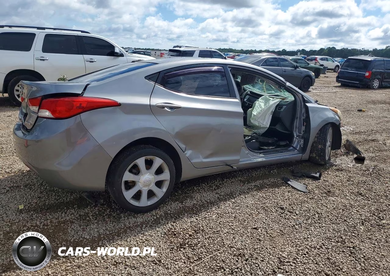 2011 Hyundai Elantra Limited VIN:KMHDH4AE5BU084402 - 3