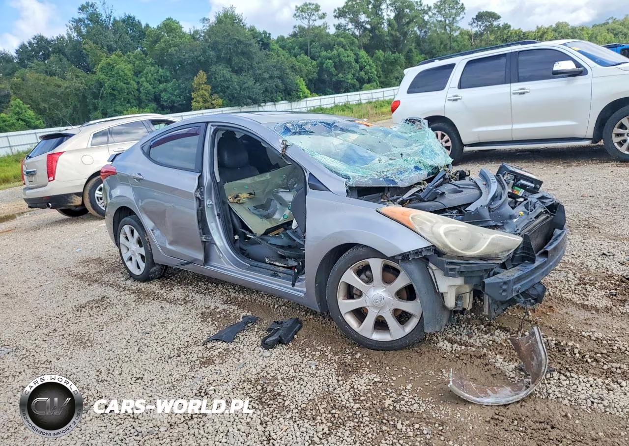 2011 Hyundai Elantra Limited VIN:KMHDH4AE5BU084402 - 4
