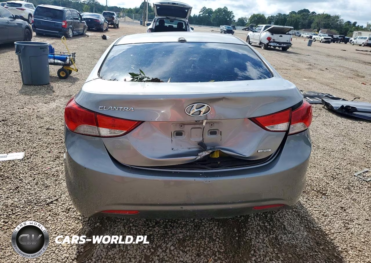 2011 Hyundai Elantra Limited VIN:KMHDH4AE5BU084402 - 6