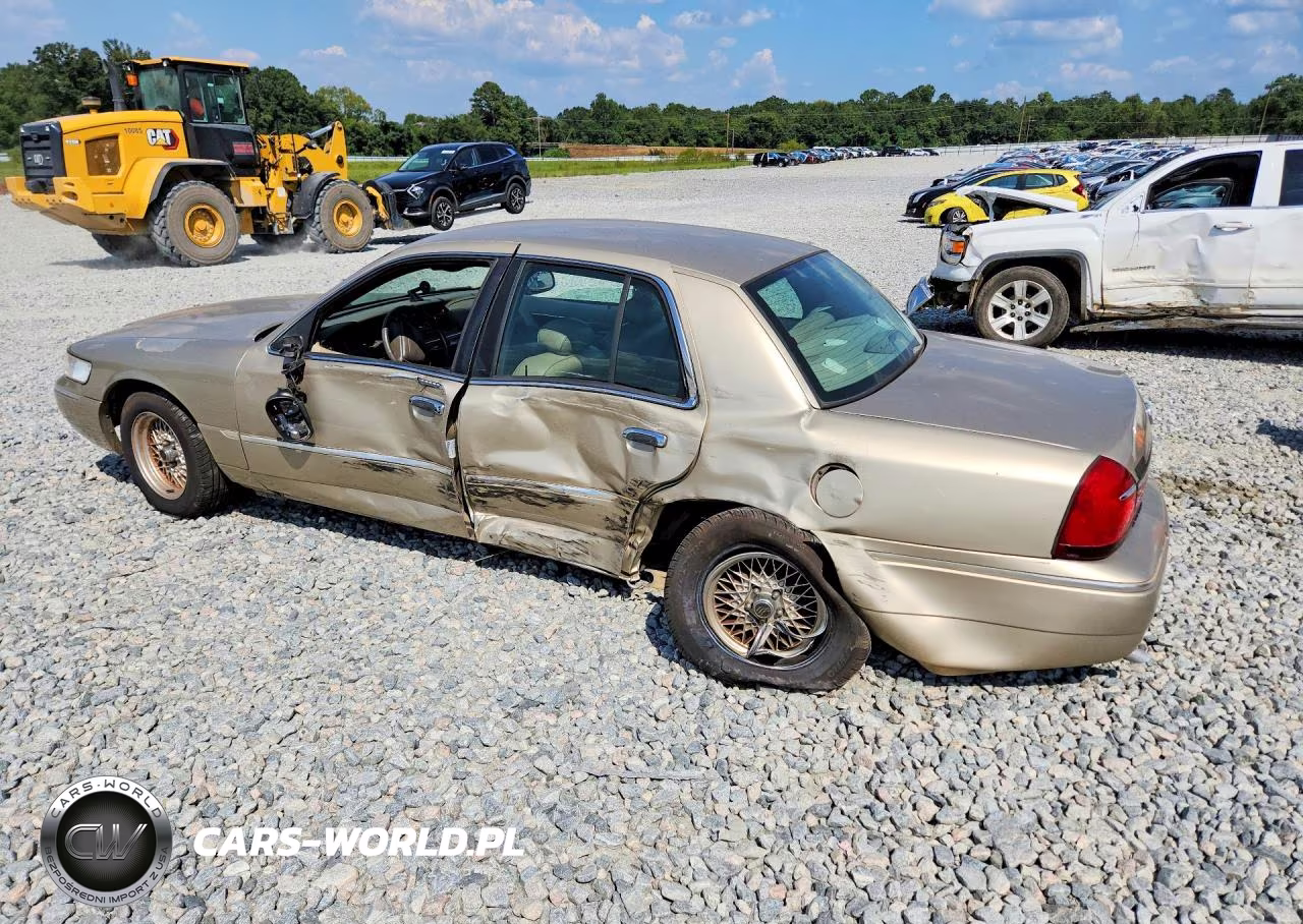 2000 Mercury Grand Marquis Ls VIN:2MEFM75W0YX717529 - 2