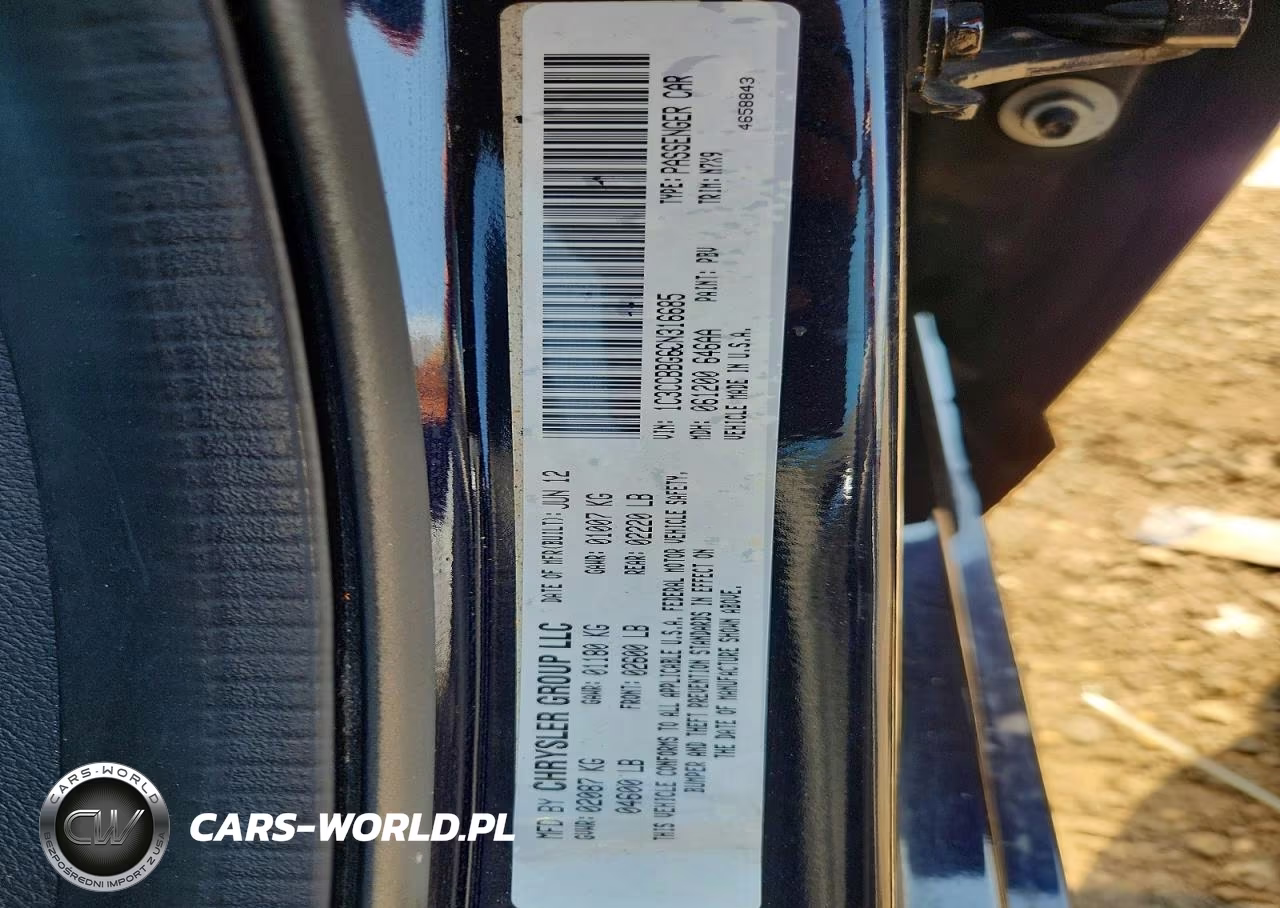 2012 Chrysler 200 Touring VIN:1C3CCBBG6CN316685 - 12