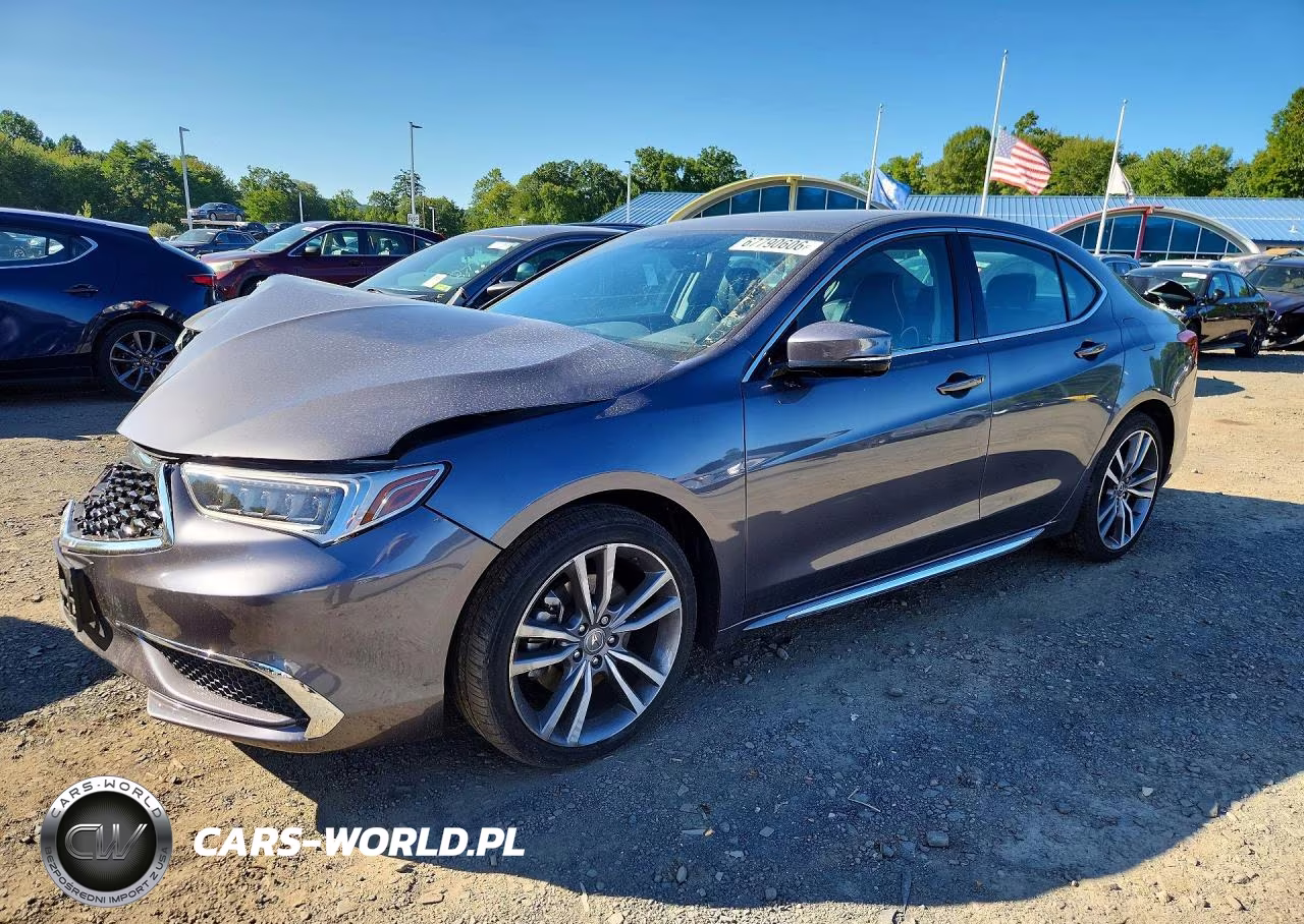2020 Acura Tlx Technology VIN:19UUB2F4XLA006034 - 1
