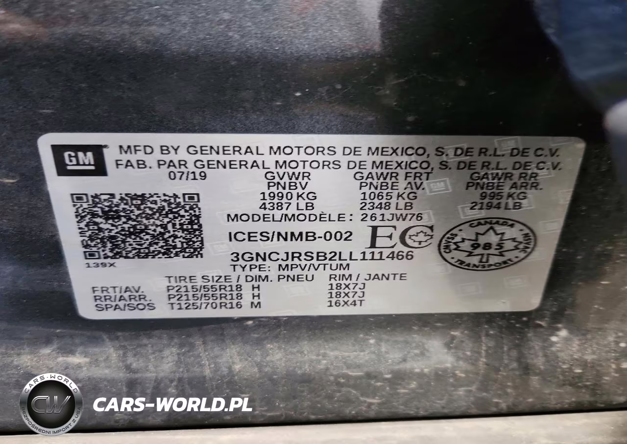 2020 Chevrolet Trax Premier VIN:3GNCJRSB2LL111466 - 13