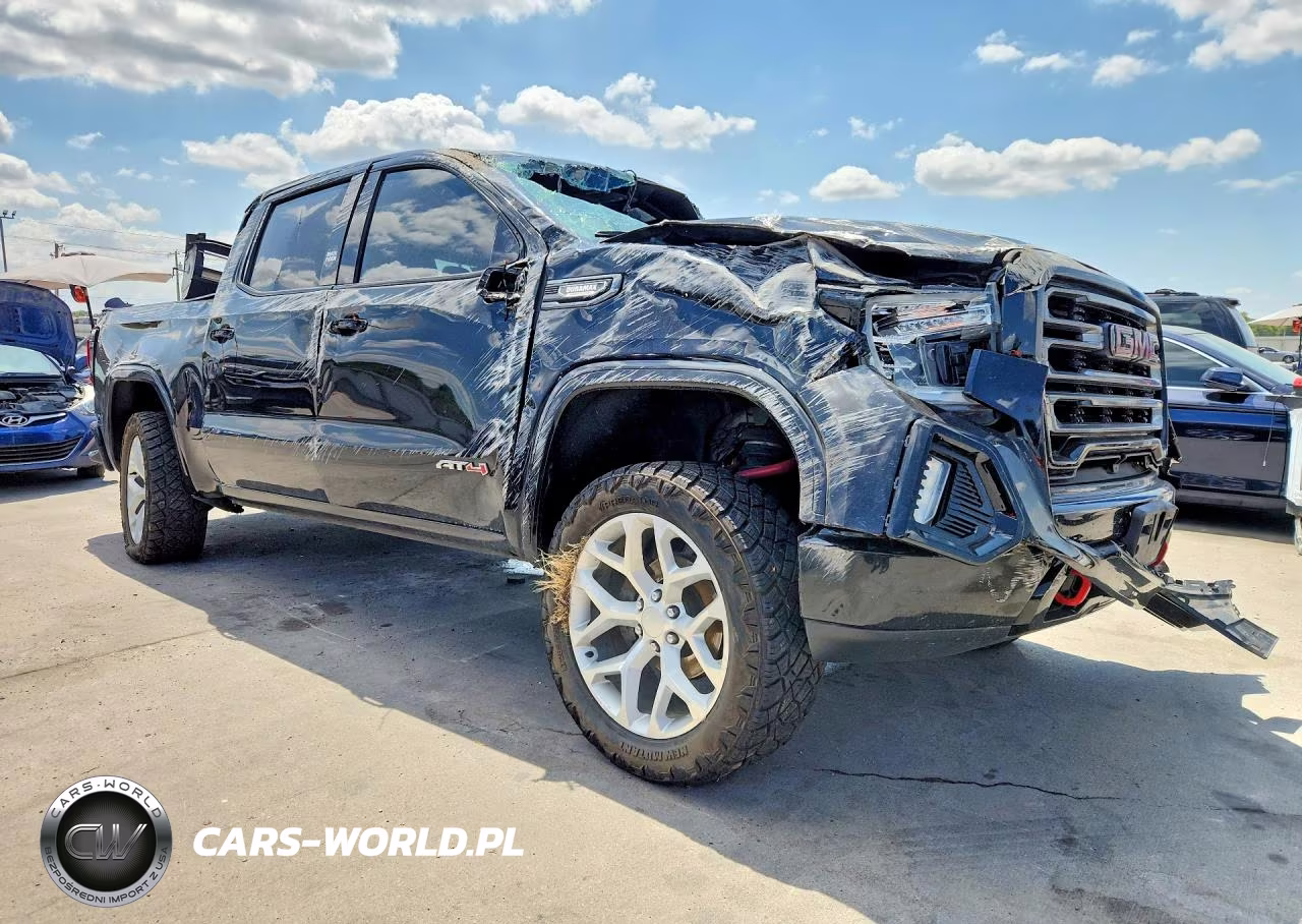 2021 GMC Sierra K1500 At4 VIN:1GTU9EET7MZ414157 - 4