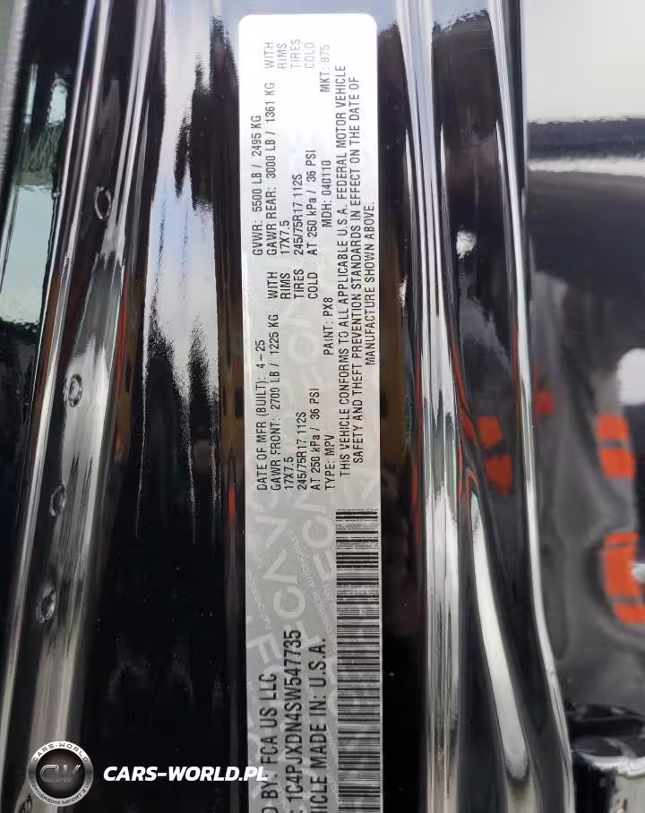 2025 Jeep Wrangler Sport VIN:1C4PJXDN4SW547735 - 13