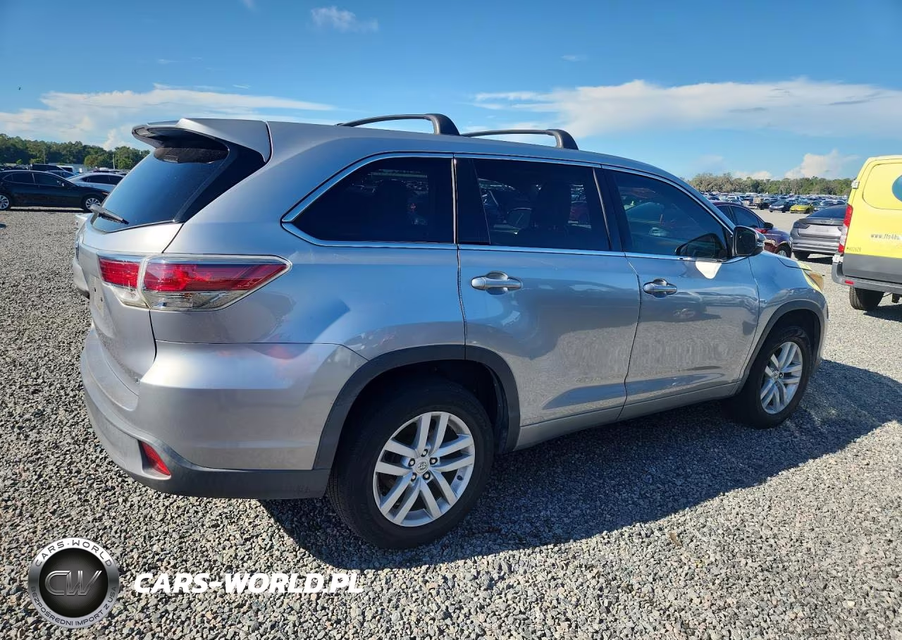 2014 Toyota Highlander Le VIN:5TDZARFH4ES007138 - 3