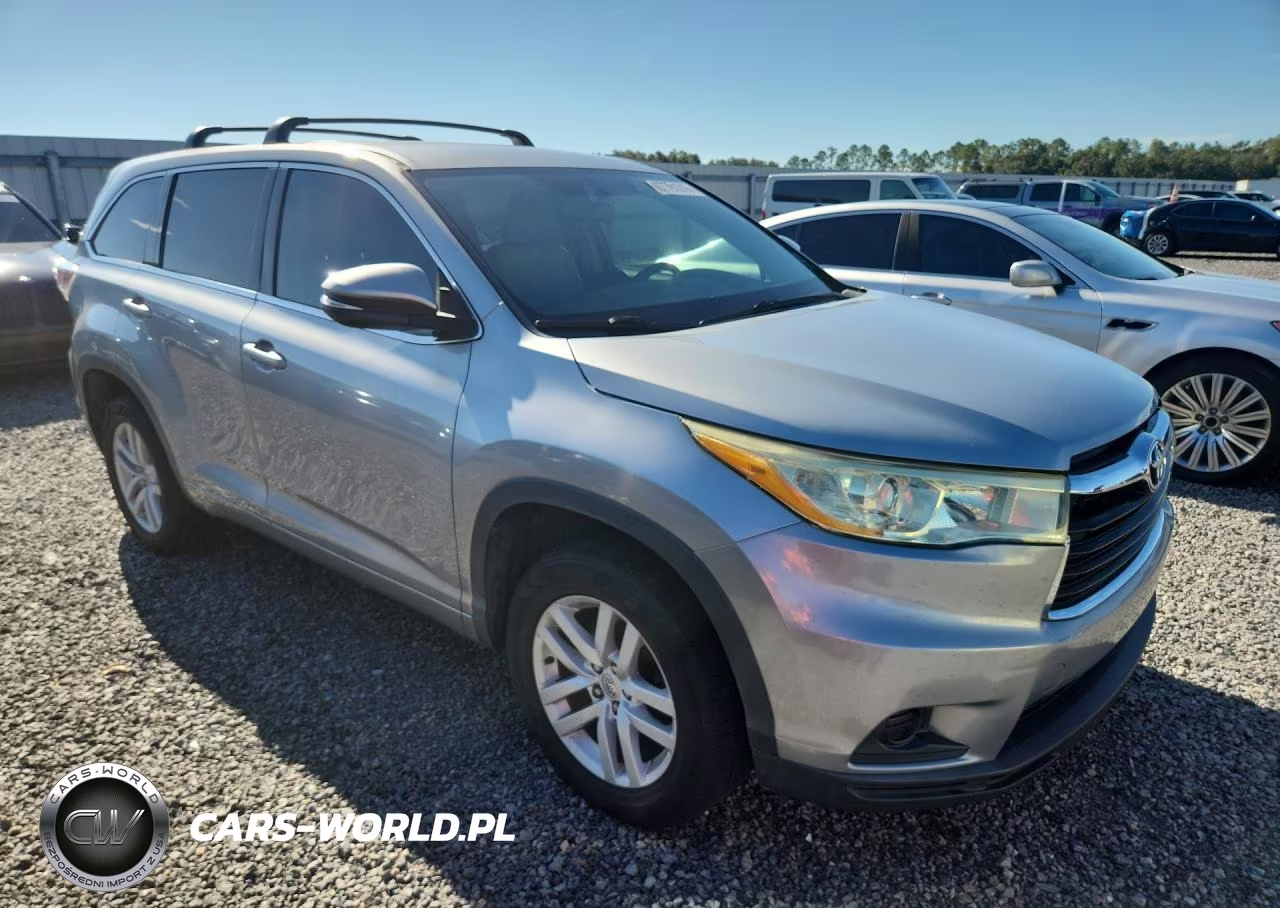 2014 Toyota Highlander Le VIN:5TDZARFH4ES007138 - 4