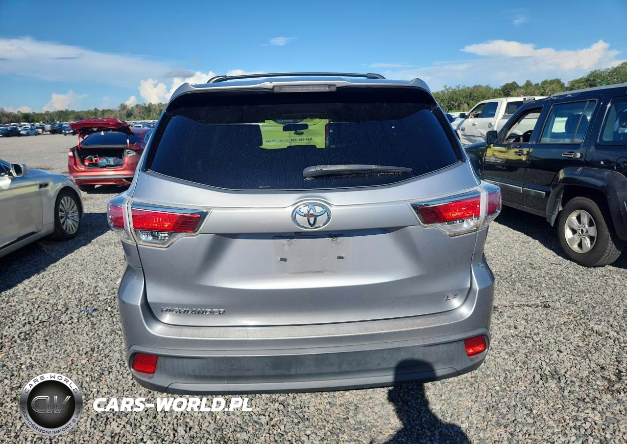 2014 Toyota Highlander Le VIN:5TDZARFH4ES007138 - 6