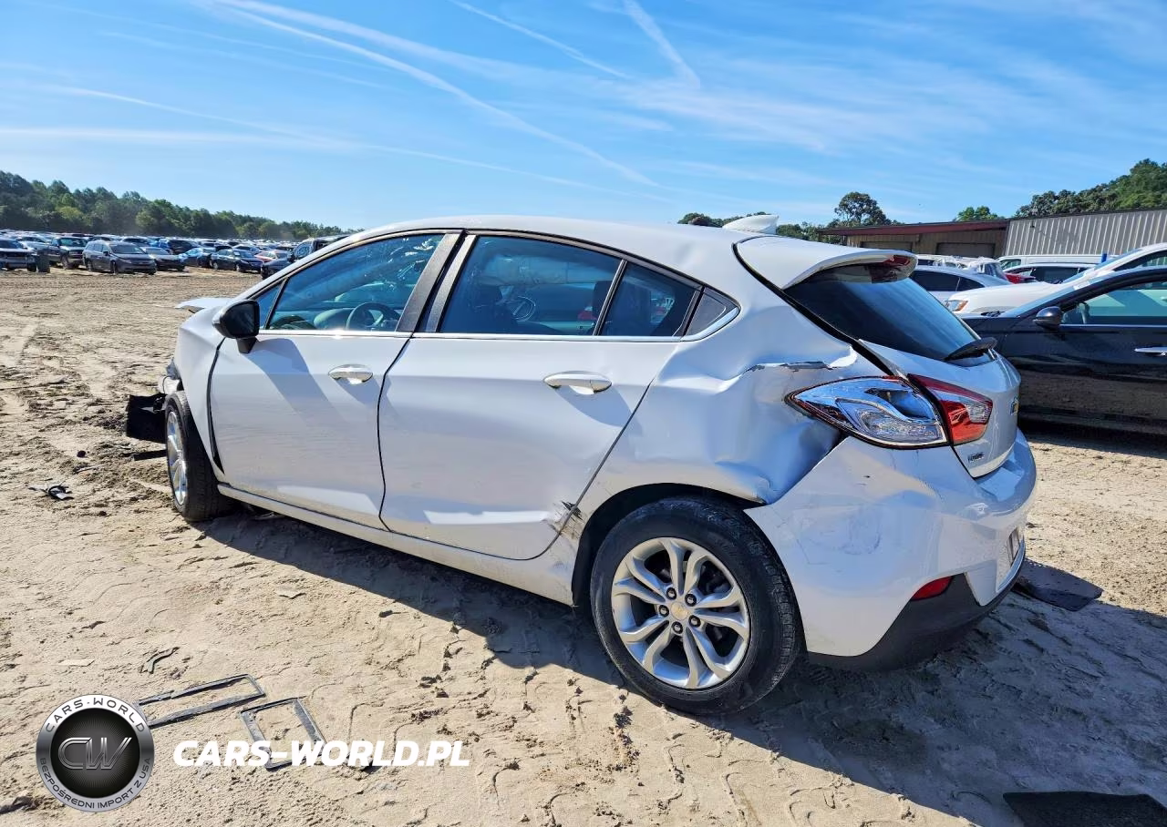 2019 Chevrolet Cruze Lt VIN:3G1BE6SM4KS567748 - 2