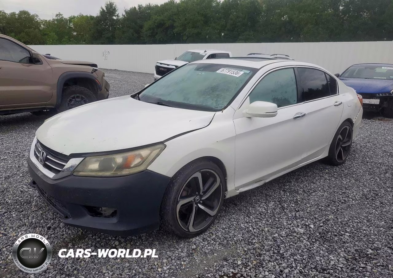2014 Honda Accord Exl VIN:1HGCR3F80EA015473 - 1