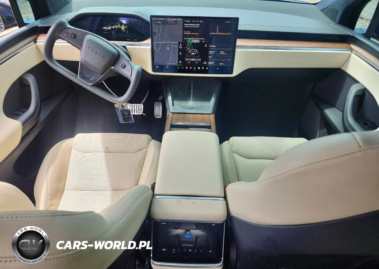 2022 Tesla Model X VIN:7SAXCBE59NF361244 - 8