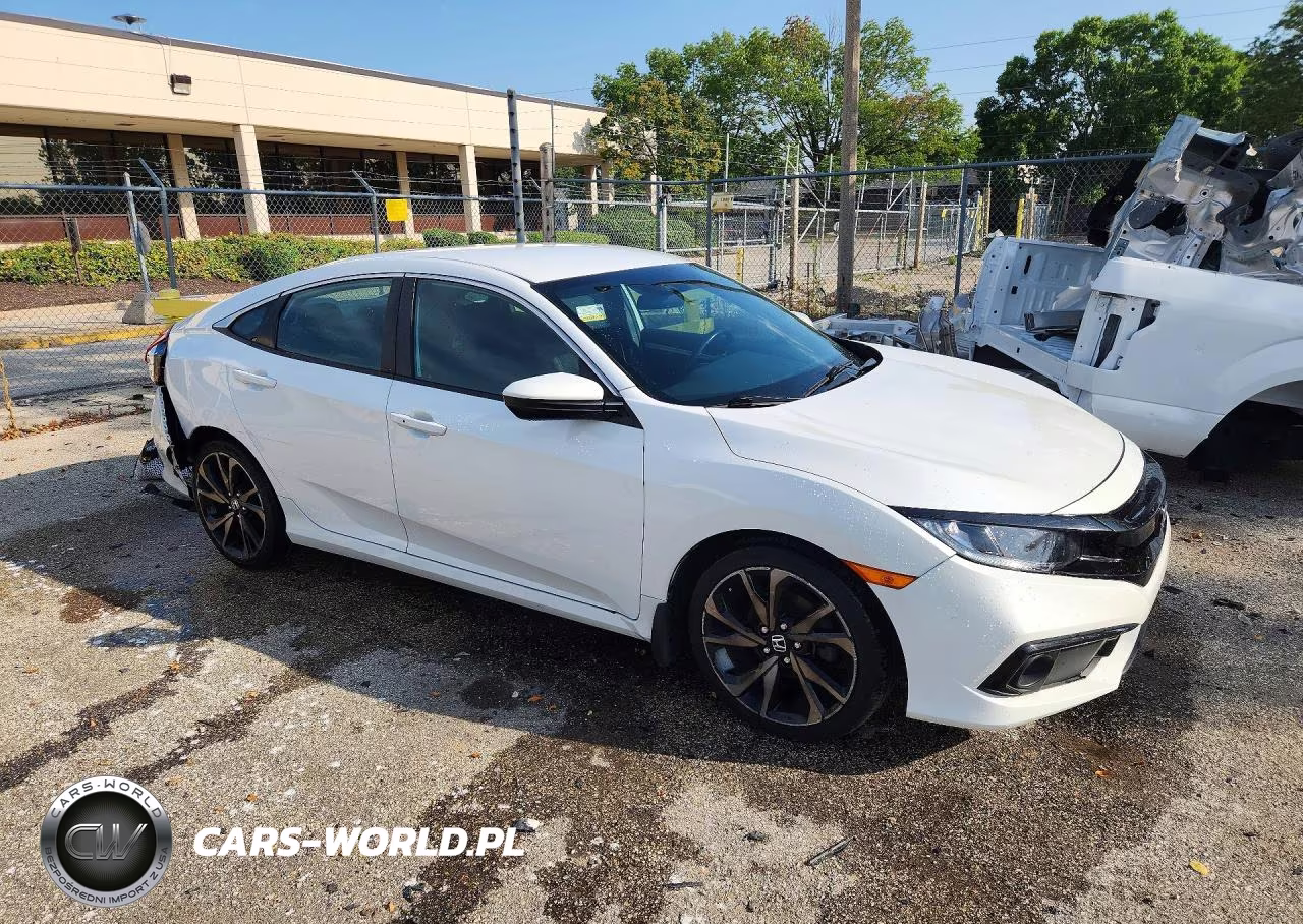 2021 Honda Civic Sport VIN:2HGFC2F83MH504426 - 4