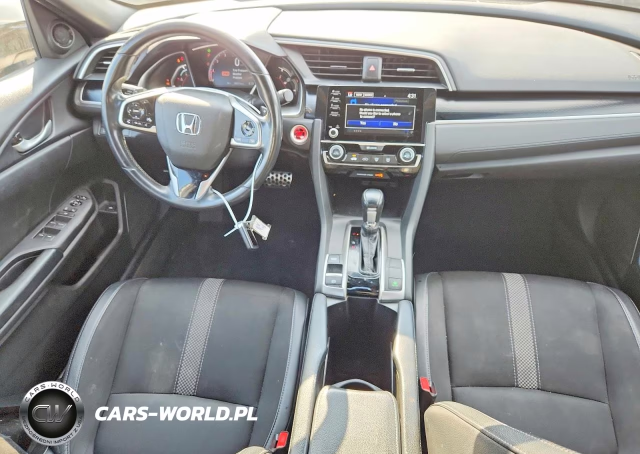 2021 Honda Civic Sport VIN:2HGFC2F83MH504426 - 8