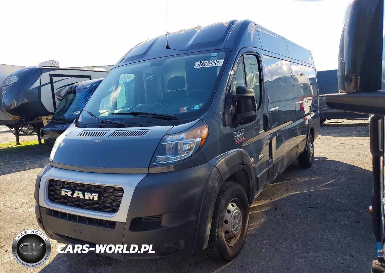 2020 Ram Promaster 3500 Delivery Van VIN:3C6URVJG4LE143665 - 1