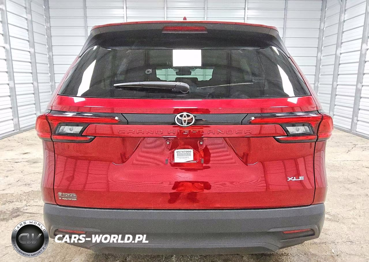 2025 Toyota Grand Highlander Xle VIN:5TDAAAA56SS029309 - 6