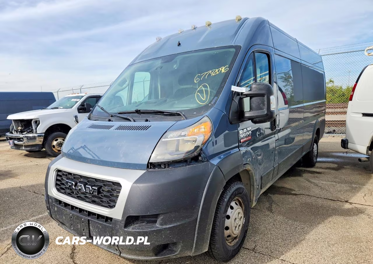 2021 Ram Promaster 3500 Delivery Van VIN:3C6FRVJG2ME501226 - 1