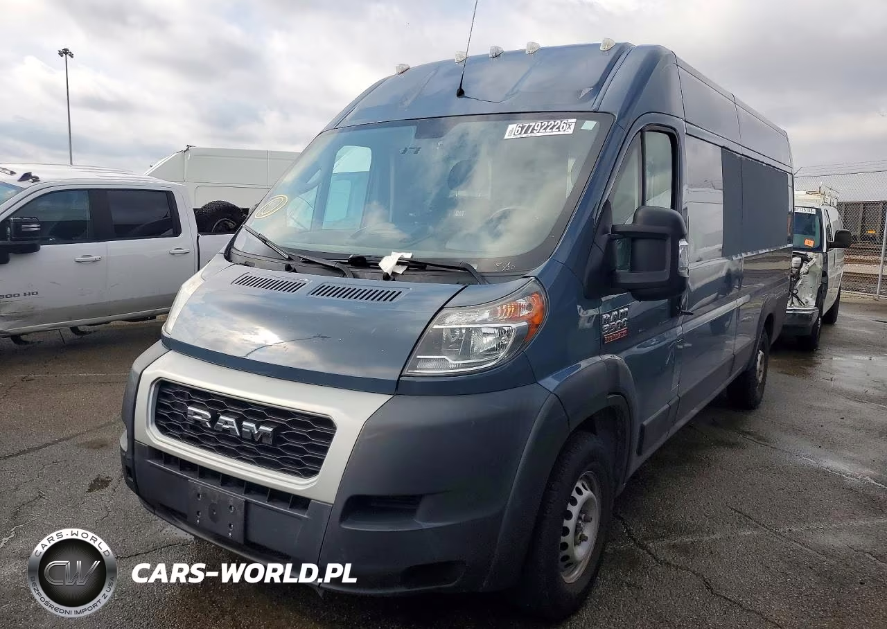 2020 Ram Promaster 3500 Delivery Van VIN:3C6URVJG0LE144148 - 1