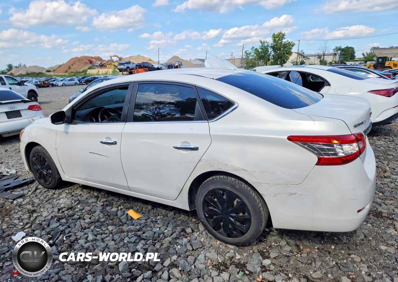 2013 Nissan Sentra S VIN:3N1AB7AP2DL633212 - 2