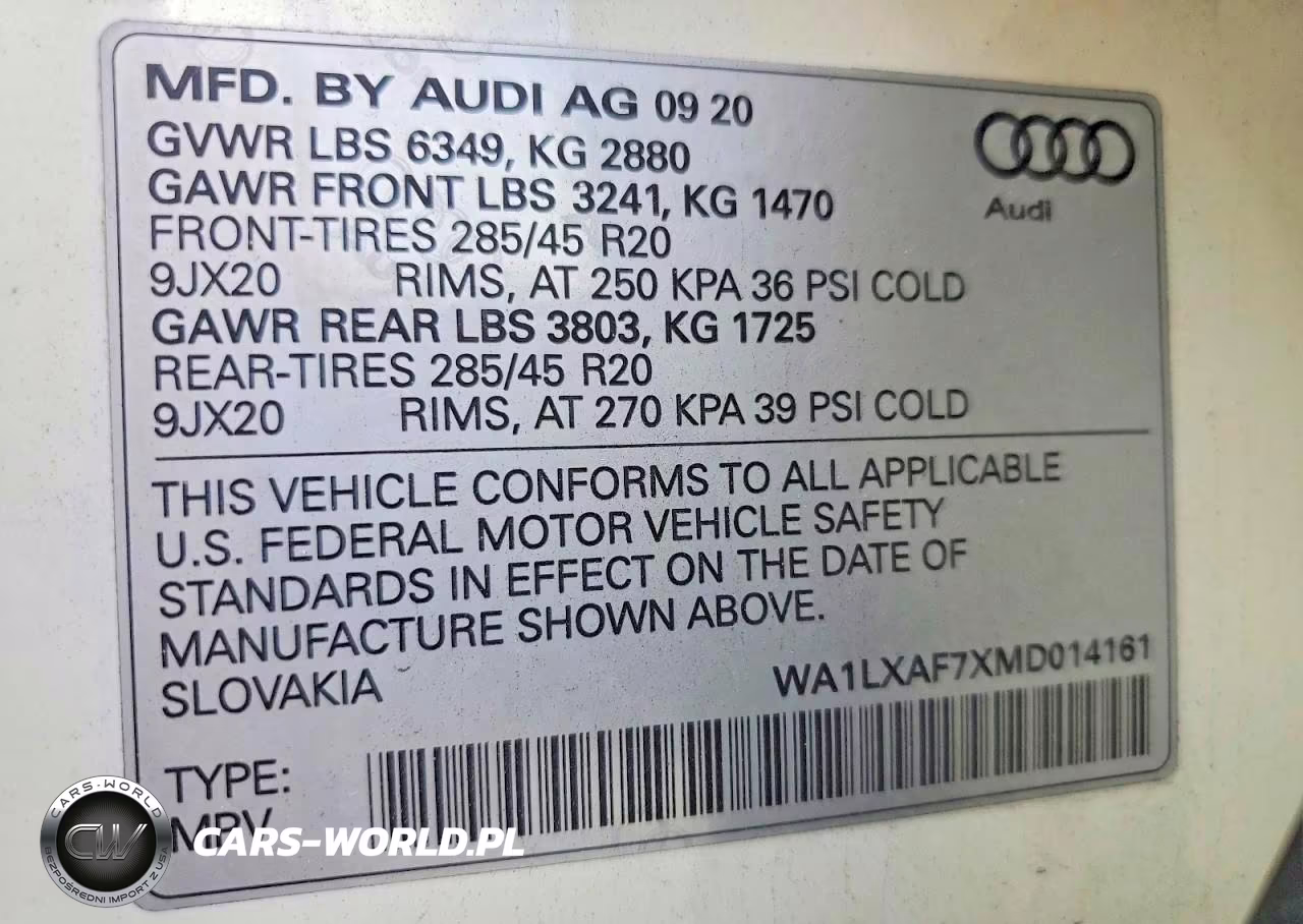 2021 Audi Q7 Premium Plus VIN:WA1LXAF7XMD014161 - 13