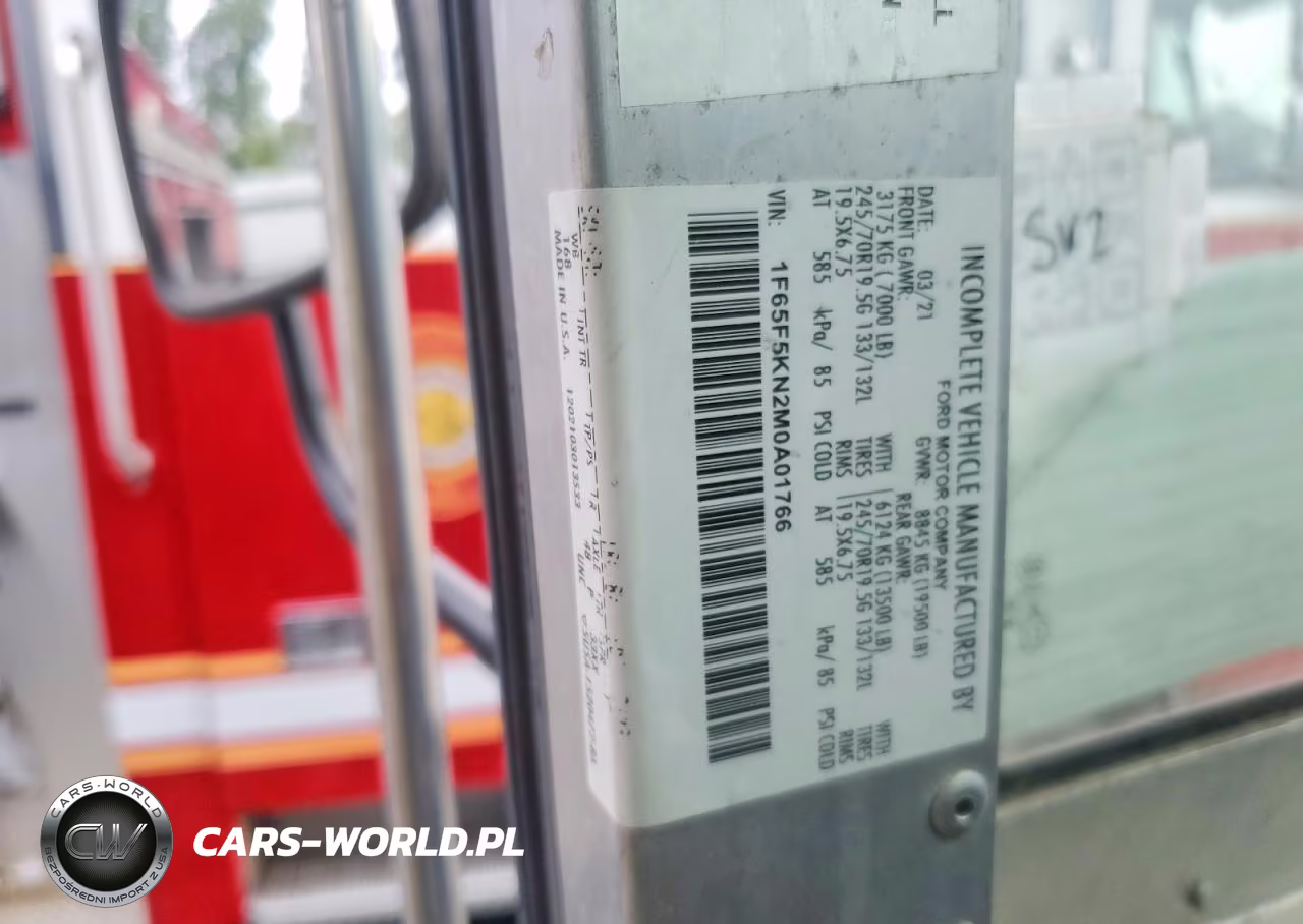 2021 Ford F59 Delivery Truck VIN:1F65F5KN2M0A01766 - 13